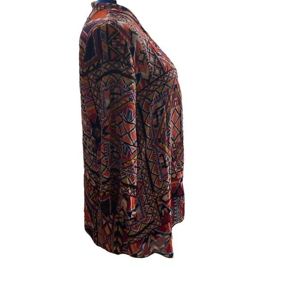 TRAVEL ELEMENTS Women’s Multicolored Kaftan/Cardigan/Vest Size Medium - Picture 2 of 8